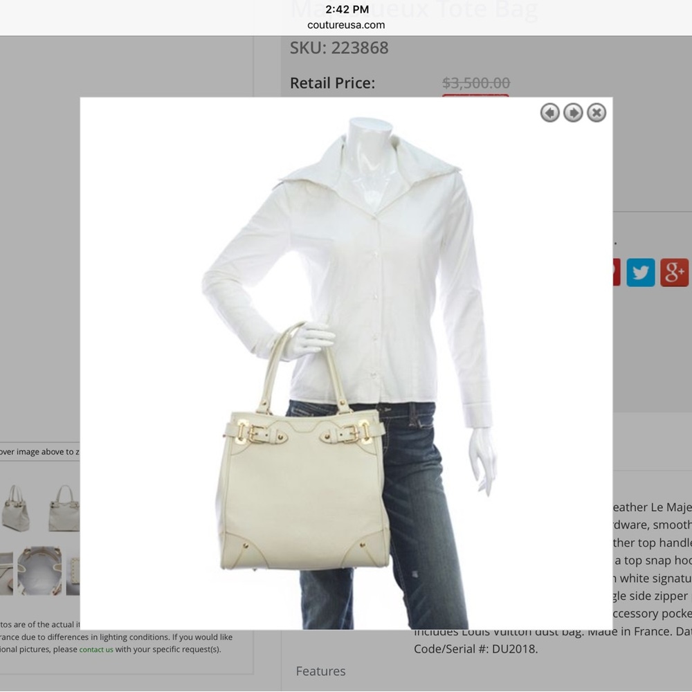 Louis Vuitton Suhali Majesteaux tote - Picture 11 of 14